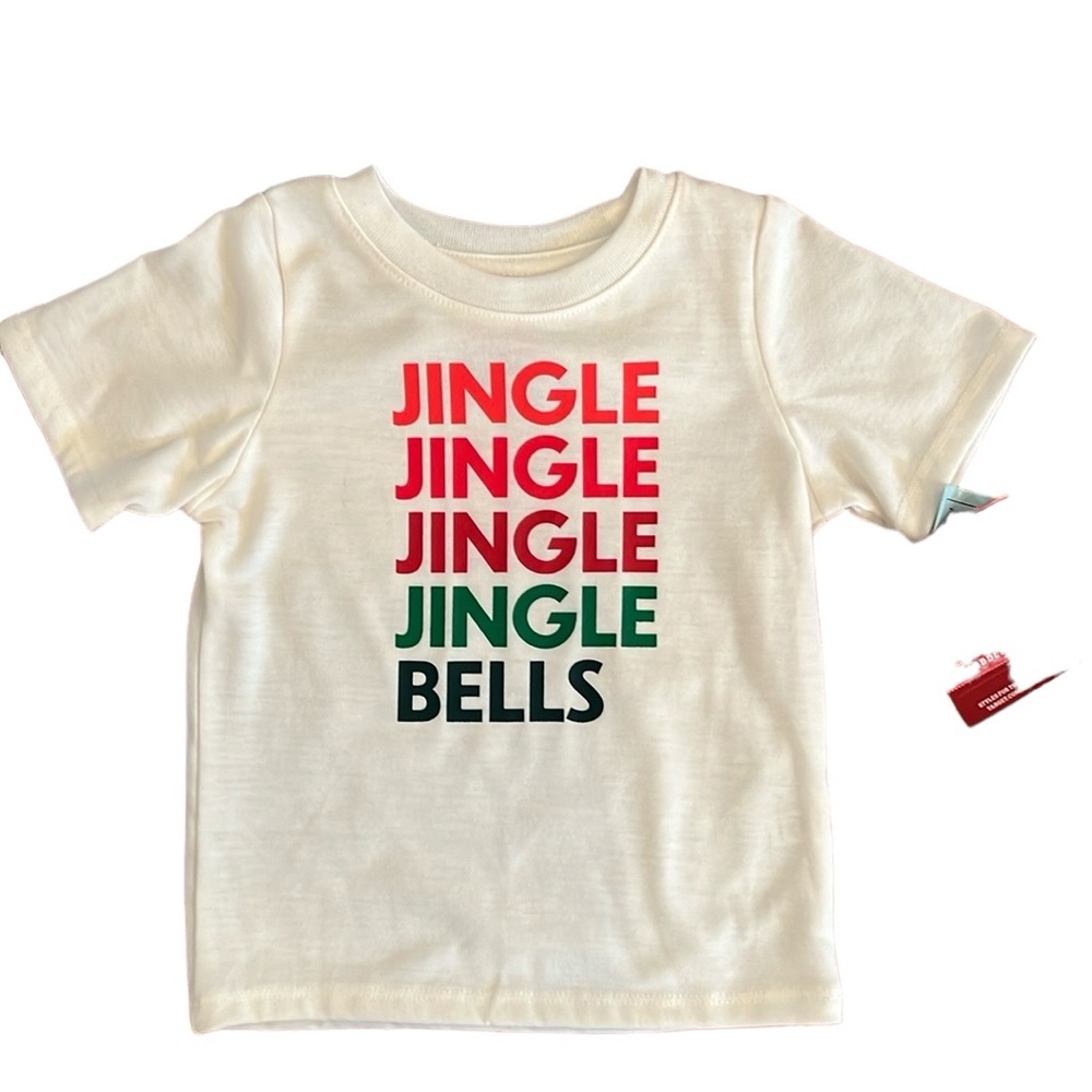 NWT Jingle Bells Christmas PJ Shirt Size 12 months